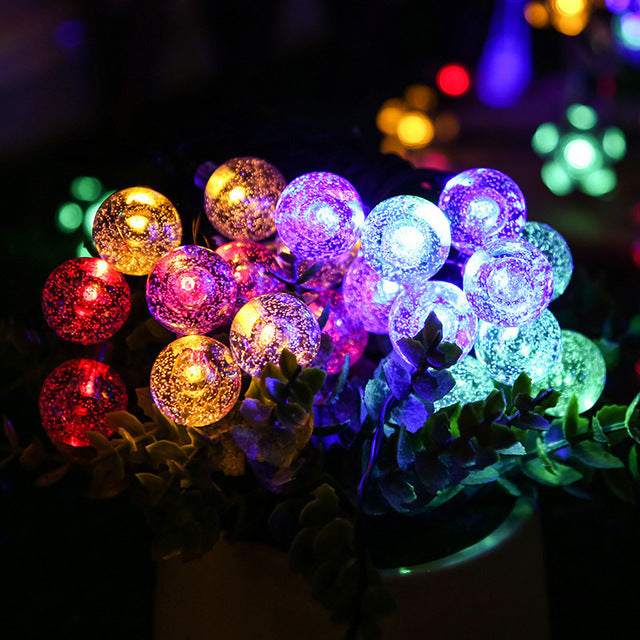 Outdoor Solar String Lights street Lighting