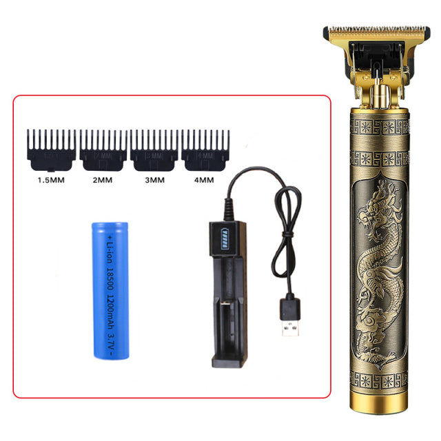 Hair Clipper Electric Clippers New Electric Men Retro Style Head Carving Oil Head Scissors