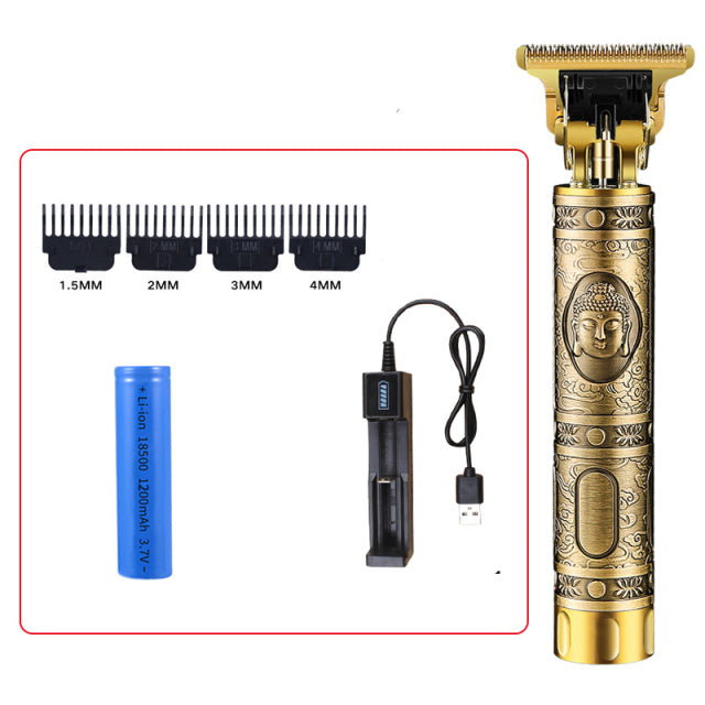 Hair Clipper Electric Clippers New Electric Men Retro Style Head Carving Oil Head Scissors