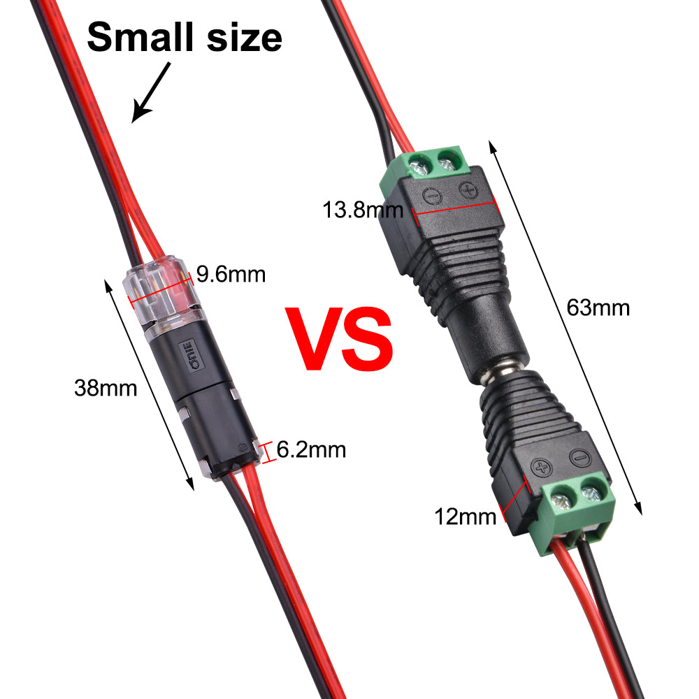 Pluggable Wire Connector Quick Splice Electrical Cable Crimp Terminals for Wires