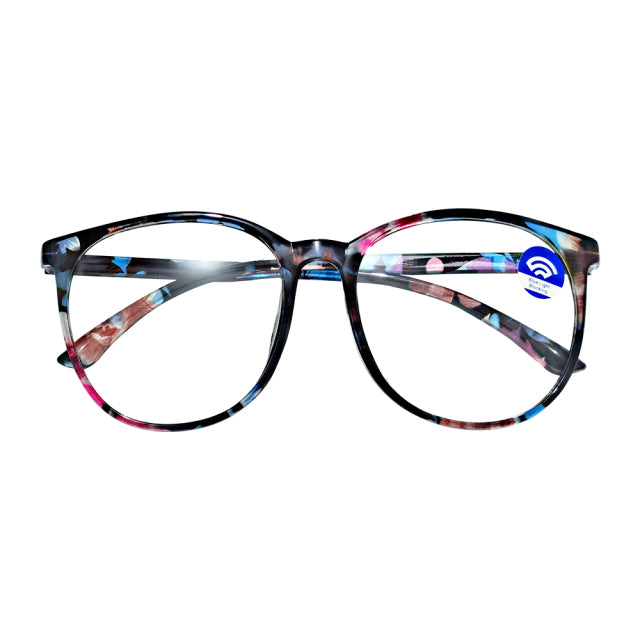 Transparent Computer Glasses Frame Anti Blue Light Round Eyewear Blocking Glasses Optical Spectacle Eyeglass