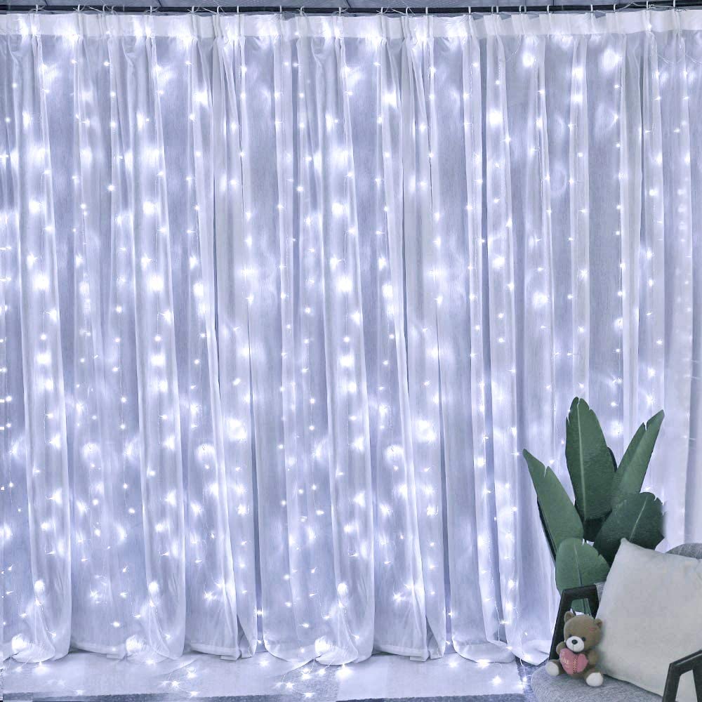 Led Icicle Curtain String Light Fairy Led