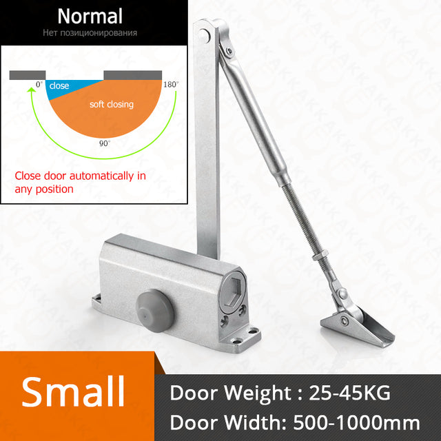 KAK Hydraulic Buffer Automatic Door Closer 25KG to 80KG