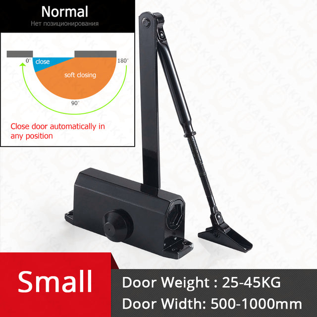 KAK Hydraulic Buffer Automatic Door Closer 25KG to 80KG