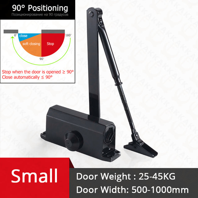 KAK Hydraulic Buffer Automatic Door Closer 25KG to 80KG