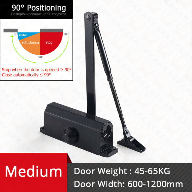 KAK Hydraulic Buffer Automatic Door Closer 25KG to 80KG