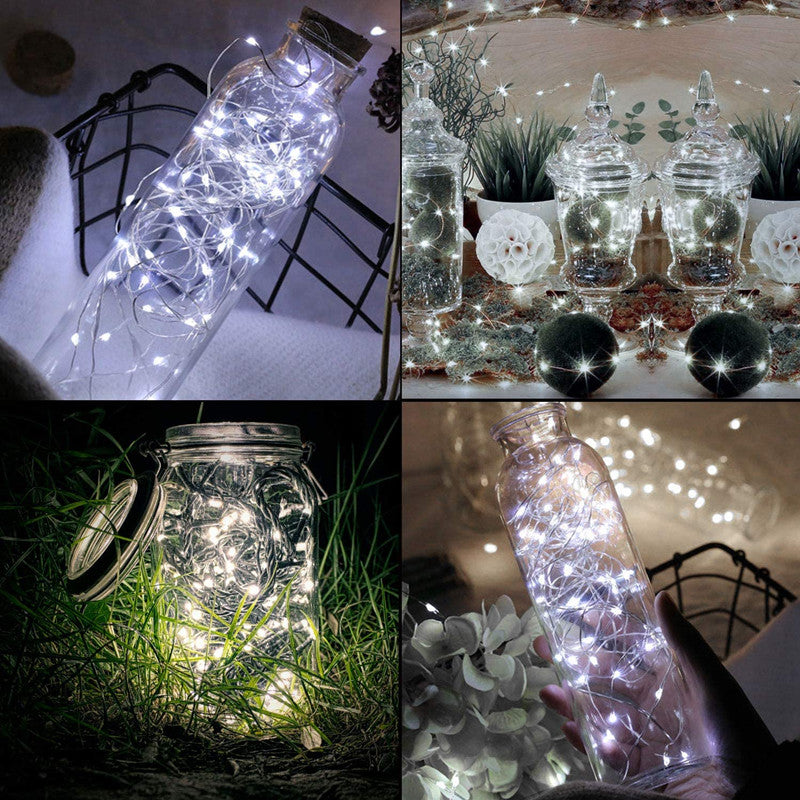 Christmas LED Fairy Lights USB/Battery Festoon Light Living Room Bedroom Outdoor Garden Light