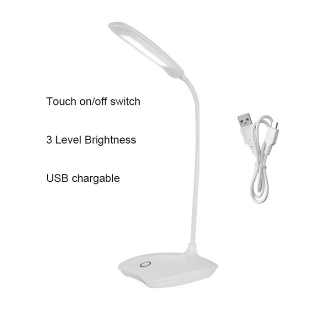 LED Desk Lamp Foldable Dimmable Touch Table Lamp night light