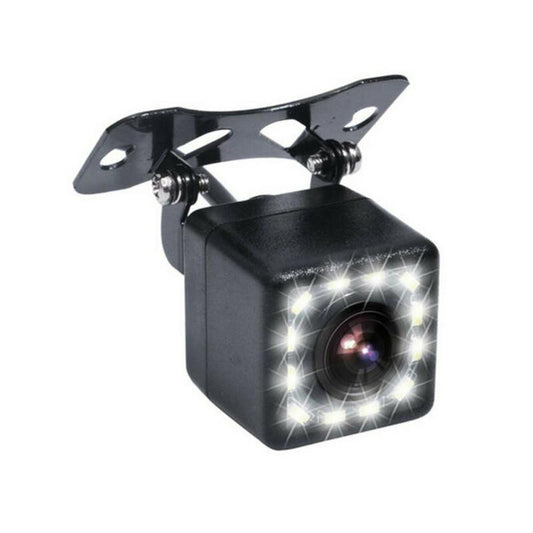 170 Degree Car Rear View Camera 4 LED Night Vision Reversing Auto Parking Monitor CCD Waterproof HD Video