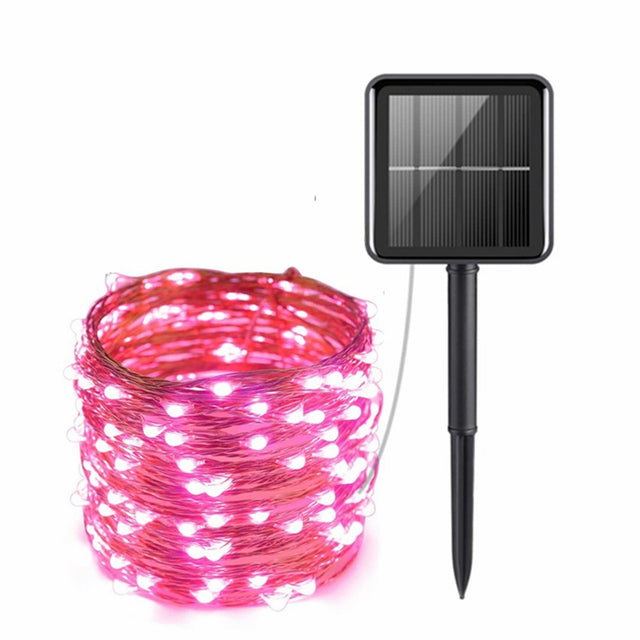 Outdoor Solar String Lights 1/2 Pack Waterproof Solar Powered Fairy Lights