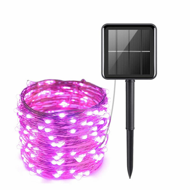 Outdoor Solar String Lights 1/2 Pack Waterproof Solar Powered Fairy Lights