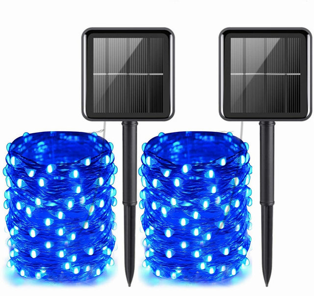 Outdoor Solar String Lights 1/2 Pack Waterproof Solar Powered Fairy Lights