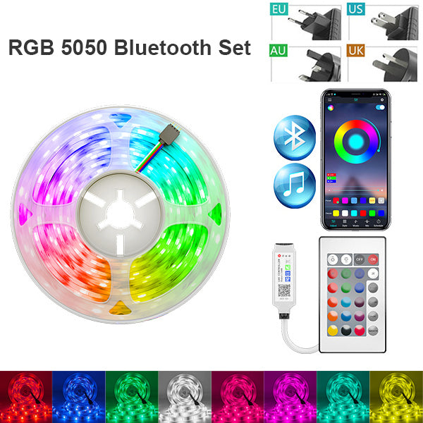 Led Strip Lights RGB Waterproof Wifi Phone Control Led Flexible Ribbon Tape