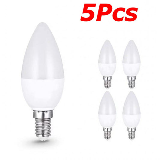 led Light bulb LED Lamp Indoor Warm Cold White Light Candle Bulb