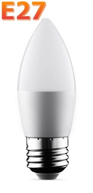 led Light bulb LED Lamp Indoor Warm Cold White Light Candle Bulb