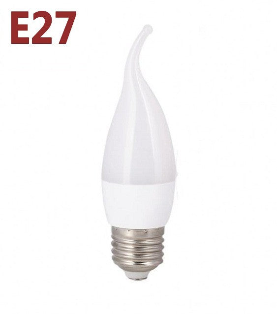 led Light bulb LED Lamp Indoor Warm Cold White Light Candle Bulb