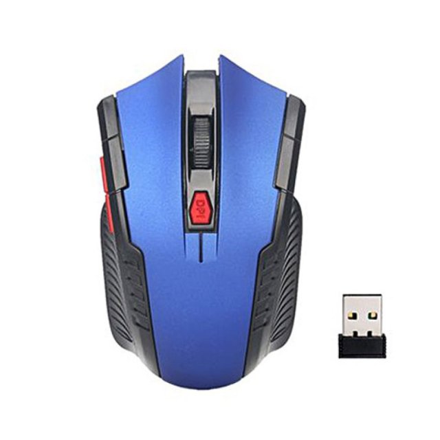 Wireless Mouse Adjustable DPI Mouse 6 Buttons Optical Gaming Mouse  Computer PC