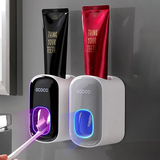 Automatic Toothpaste Dispenser Wall Mount Bathroom Accessories