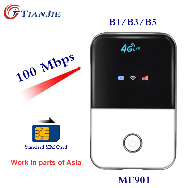 4G Lte Pocket Wifi Router Car Mobile Hotspot Wireless Broadband