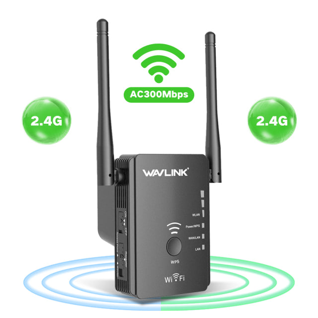 Wireless WiFi Repeater WiFi Extender/Router Boost WiFi Coverage Easy Installation