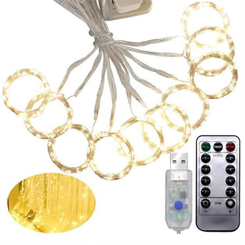 3M LED Fairy Lights Garland Led Festoon Curtain Lamp Remote Control USB