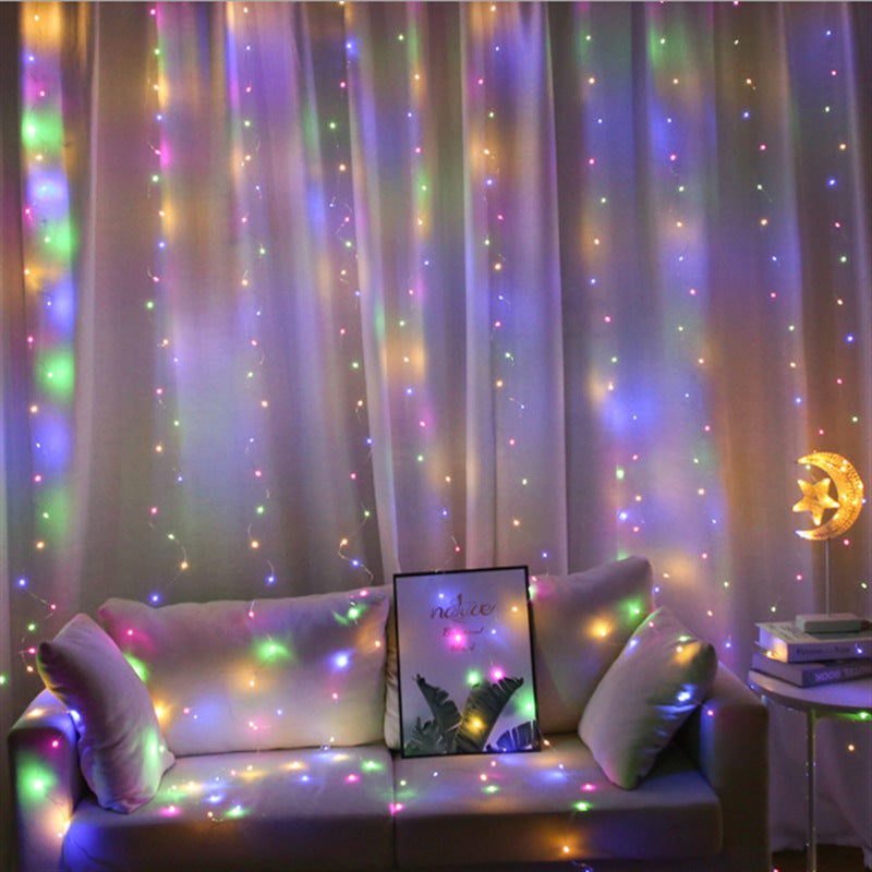 3M LED Fairy Lights Garland Led Festoon Curtain Lamp Remote Control USB