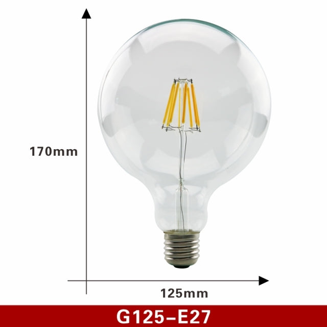 Retro Edison LED Filament Bulb Lamp Light Bulb Glass Bulb Vintage Candle Light