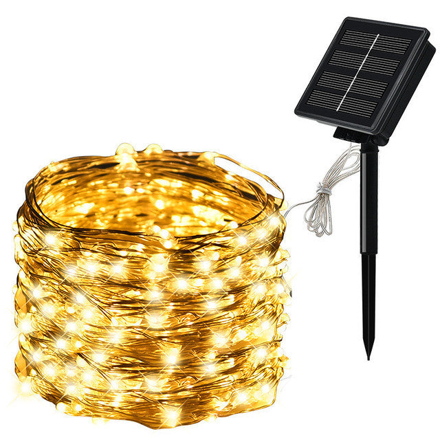 LED Solar Strip Light  Fairy Outdoor Party Decor.