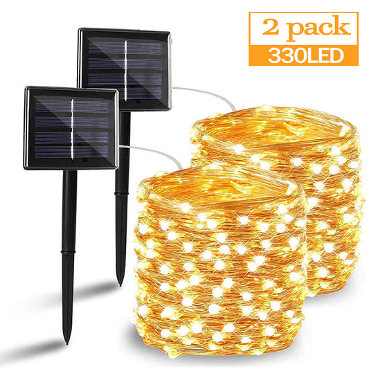 LED Solar Light Outdoor Lamp String Lights For Holiday Christmas Party Waterproof Fairy Lights