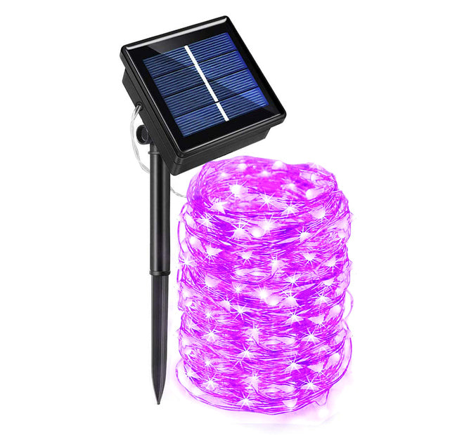 LED Solar Light Outdoor Lamp String Lights For Holiday Christmas Party Waterproof Fairy Lights