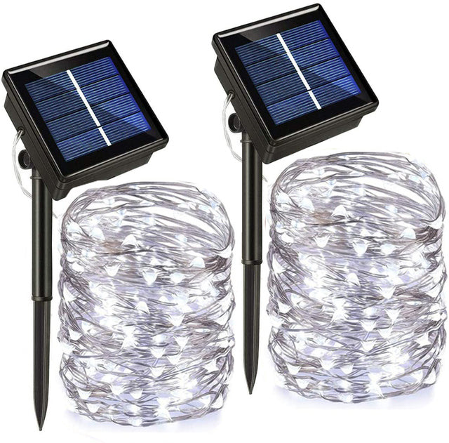 LED Solar Light Outdoor Lamp String Lights For Holiday Christmas Party Waterproof Fairy Lights