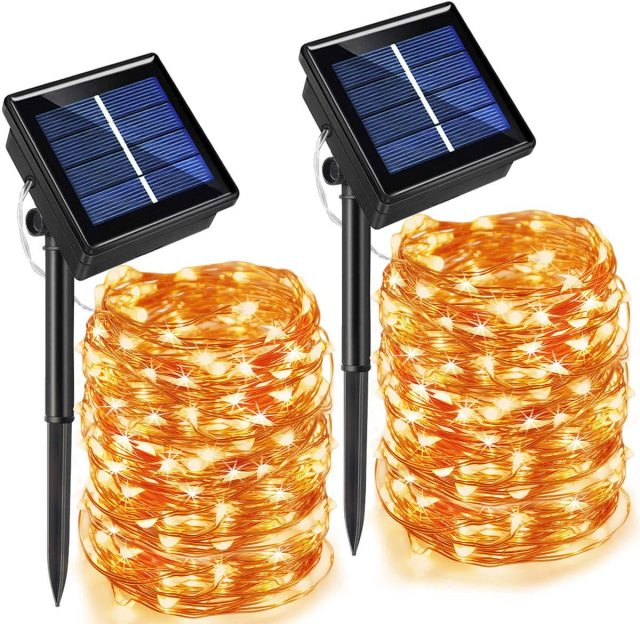 LED Solar Light Outdoor Lamp String Lights For Holiday Christmas Party Waterproof Fairy Lights