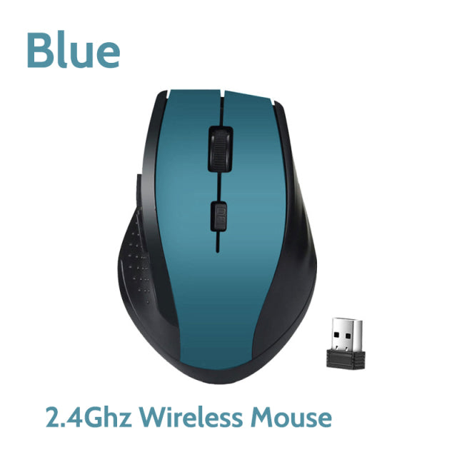 2.4Ghz Wireless Mouse Gamer for Computer PC Gaming Mouse