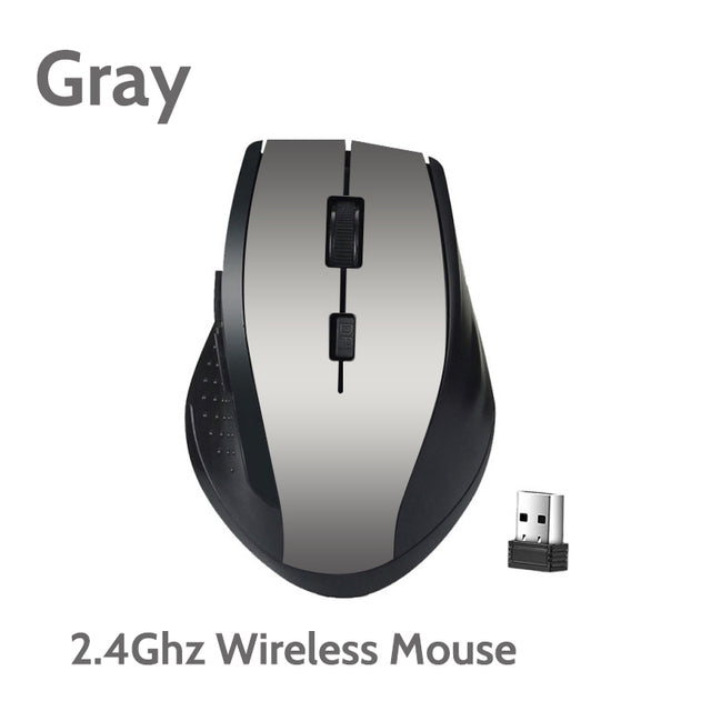 2.4Ghz Wireless Mouse Gamer for Computer PC Gaming Mouse