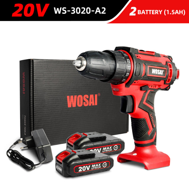 1pc JAVN 12V Cordless Drill Electric Screwdriver, Mini Wireless Power  Driver, DC Lithium-Ion Battery 3/8-Inch