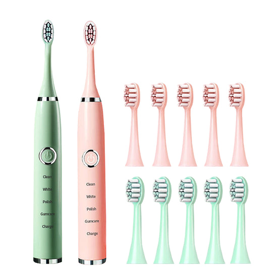 Newest Sonic Electric Toothbrushes for Adults Kids Smart Timer Rechargeable