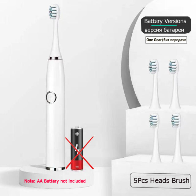 Newest Sonic Electric Toothbrushes for Adults Kids Smart Timer Rechargeable