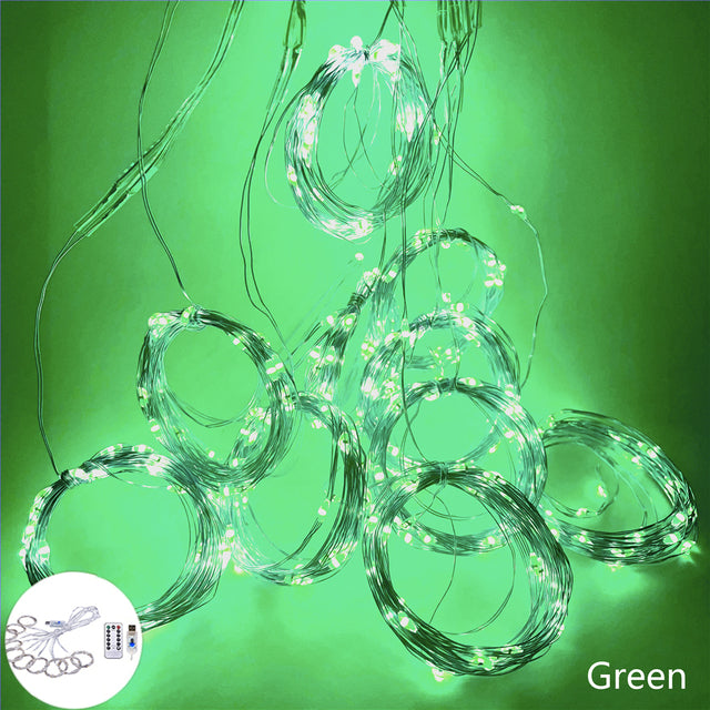 USB Garland Curtain New Year Ramadan Decoration Festoon Led Light