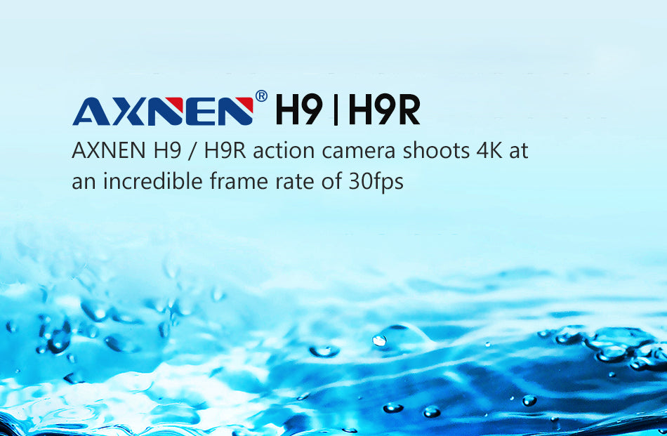 AXNEN Action Camera Ultra HD 4K 60fps WiFi 170D Underwater Waterproof Helmet Video Recording Camera