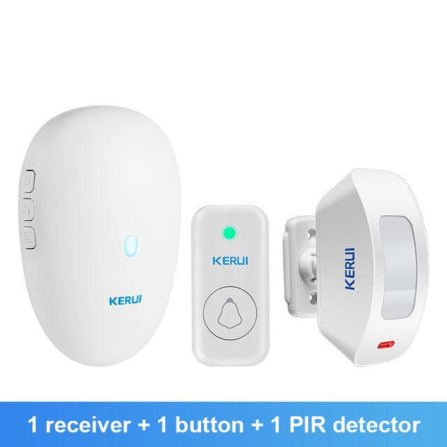 M521 Outdoor Wireless Doorbell Smart Home Security Welcome Chime Kit Door Bell