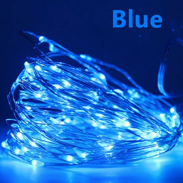 LED Fairy Lights Copper Wire Garland String Lights Christmas Decoration Lamp