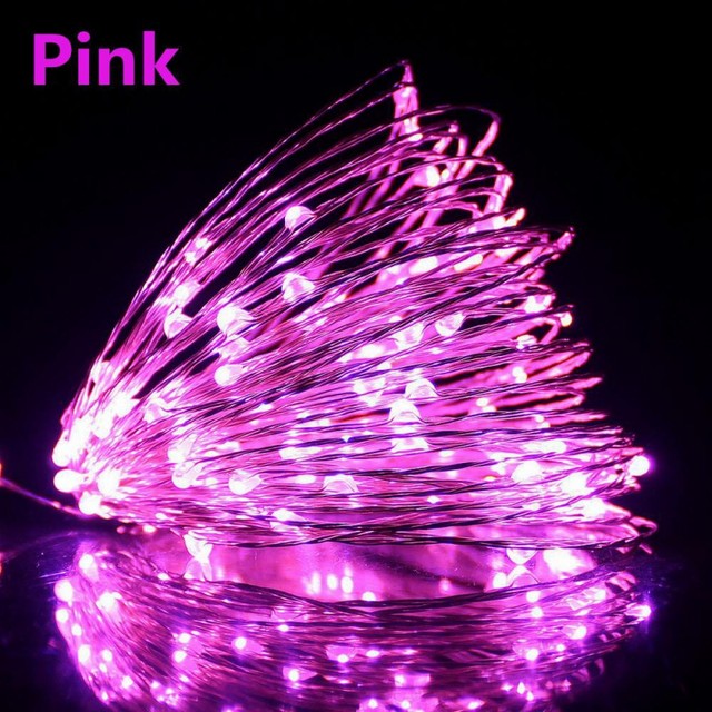 LED Fairy Lights Copper Wire Garland String Lights Christmas Decoration Lamp