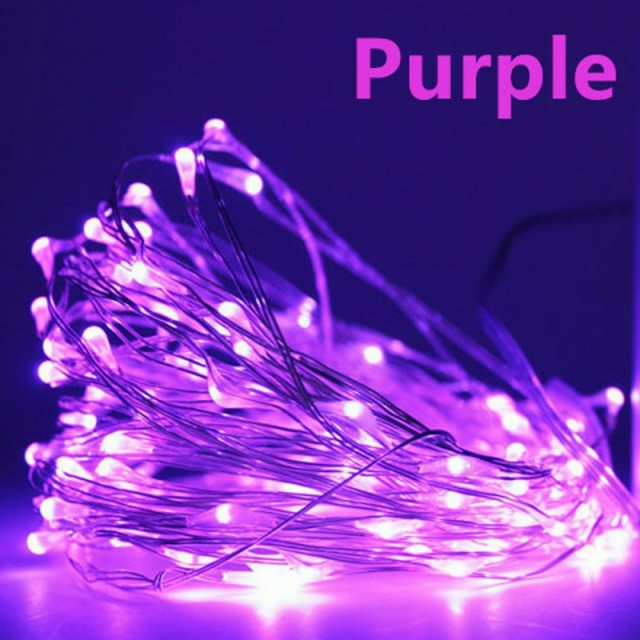 LED Fairy Lights Copper Wire Garland String Lights Christmas Decoration Lamp