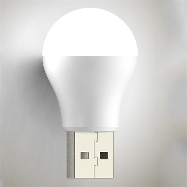 USB Plug Lamp Computer Mobile Power Charging USB Reading Light