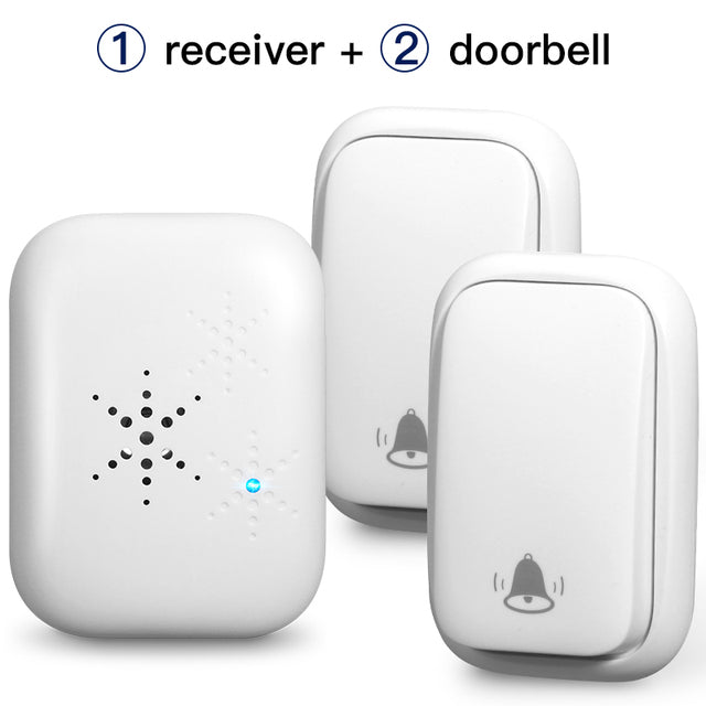 Self Powered Waterproof Wireless Doorbell Smart Home