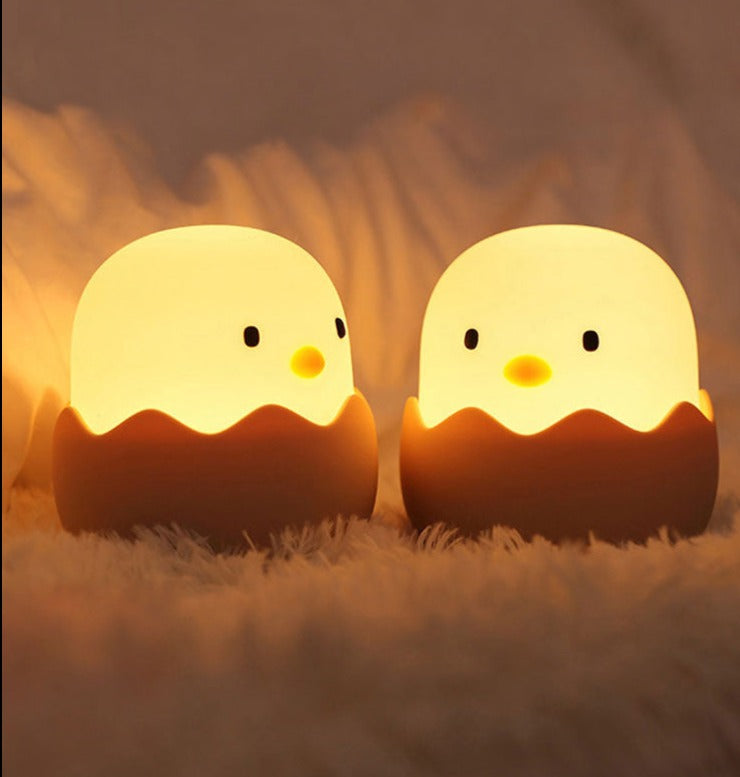 Led Children Night Light For Kids Soft Silicone USB Rechargeable Bedroom Decor