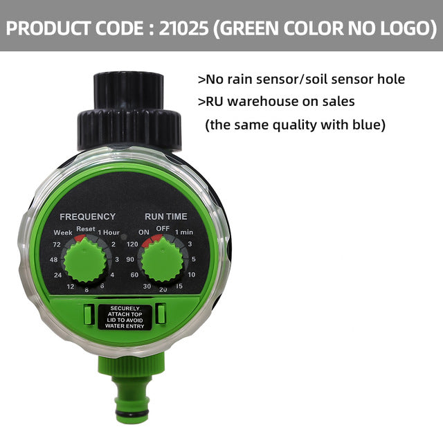 Garden  Water Timer Ball Valve Automatic Electronic Watering Timer Home Garden Irrigation