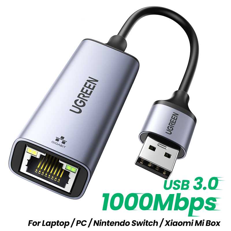 USB Ethernet USB3.0 1000Mbps USB RJ45 Network Card USB Ethernet Adapter USB Lan