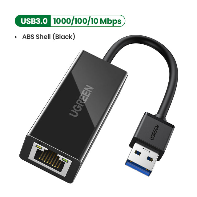 USB Ethernet USB3.0 1000Mbps USB RJ45 Network Card USB Ethernet Adapter USB Lan