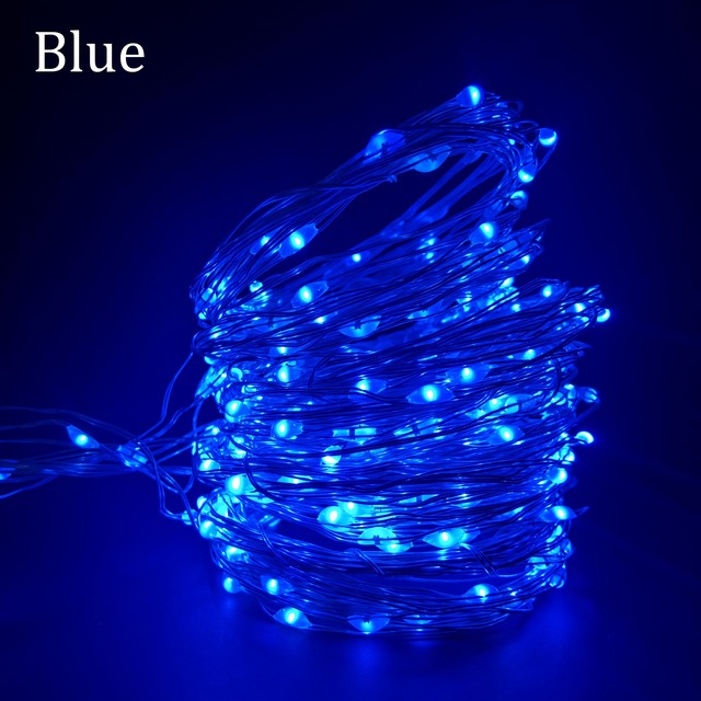 LED String Fairy Lights Christmas Decoration Chambre Remote Control USB